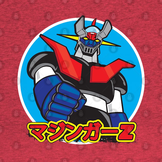 Mazinger Z Retro by MatamorosGraphicDesign